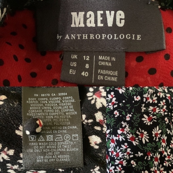 Anthropologie Maeve Ansonia Jumpsuit Floral Print Size 8 - Picture 14 of 16